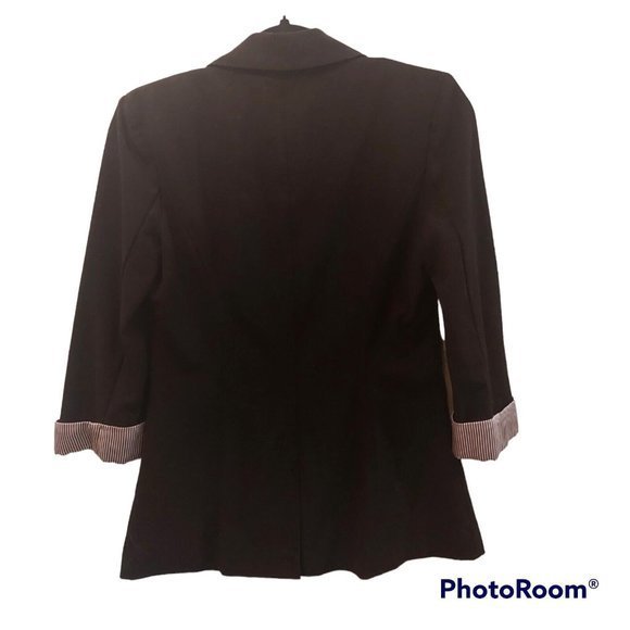 By & By Women's Lined Blazer with Lining in Arms for Beautiful Cuffs Size M - Picture 2 of 8
